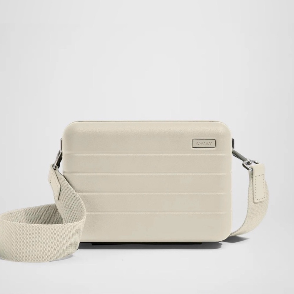 Away Men's Cream Crossbody Bag